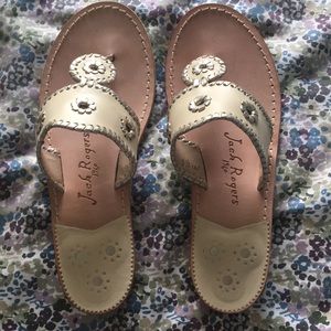 Jack Rogers Palm Beach sandals size 9.5 wide